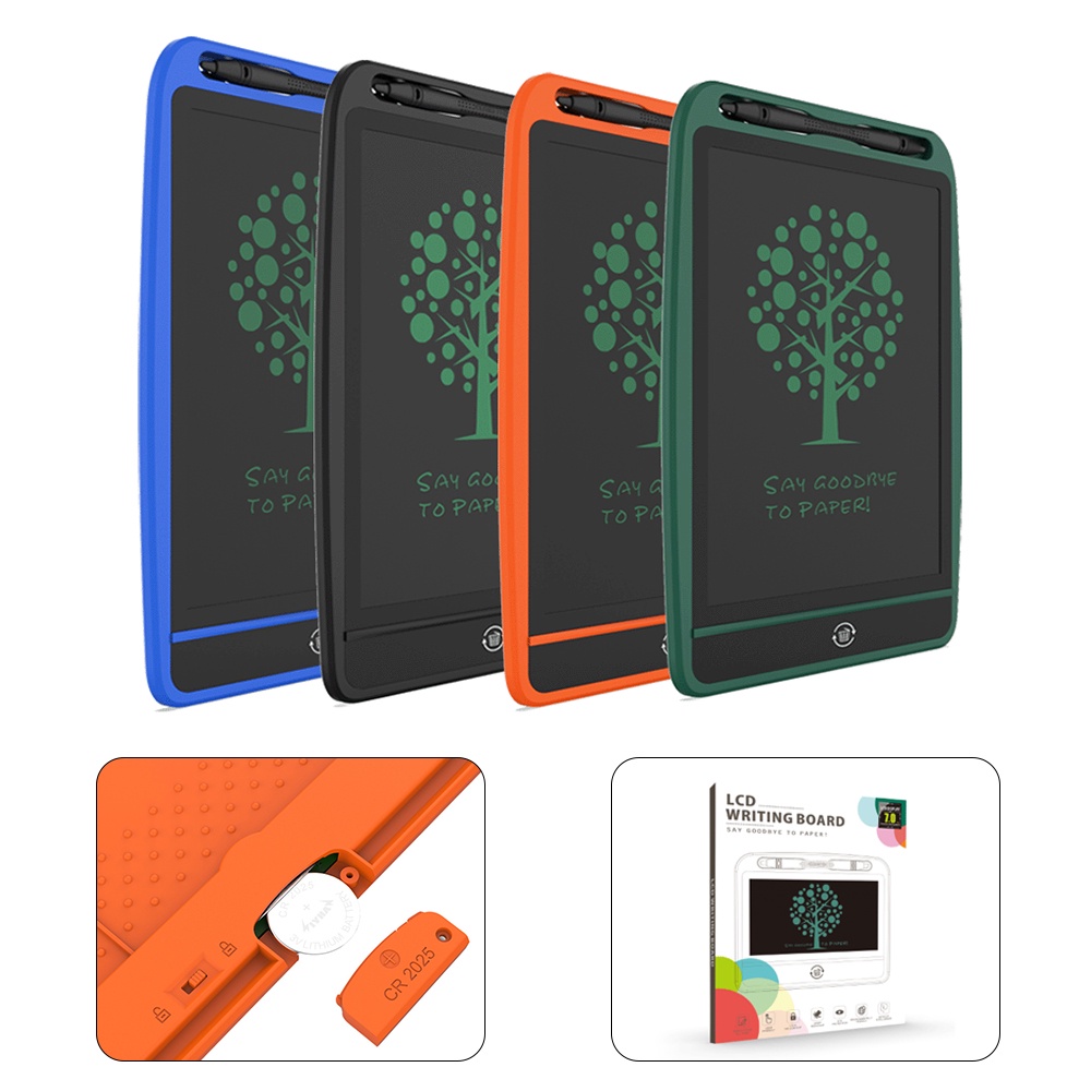 7 Inch Drawing Tablet Colorful LCD Writing Tablet Portable Electronic Drawing Hand Writing Board wit