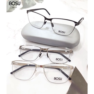 กรอบแว่นตา BOSU รุ่น T8577 วัสดุ Titanium น้ำหนักเบา ใส่สบาย