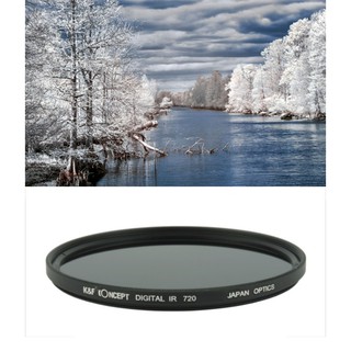 K&amp;F Concept IR720 Infrared Filter ขนาด 37 mm.