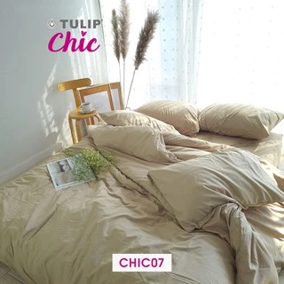 TULIP CHIC สีพื้น CHIC07 ชุดเครื่องนอน ผ้าปูที่นอน ผ้าห่มนวม สัมผัสนุ่มสบาย สไตล์มินิมอล