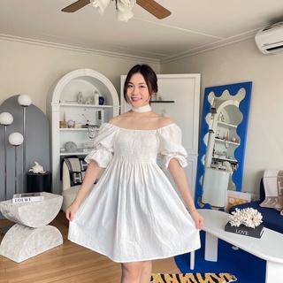 Cha Cha Linen Dress เดรสผ้าลีนิน