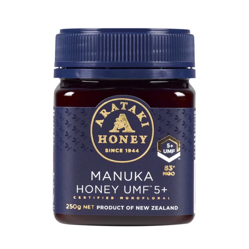 Arataki Manuka Honey UMF5+ (MGO83+) น้ำผึ้งมานูก้า UMF5+ นำเข้าจากประเทศนิวซีแลนด์ [น้ำผึ้งแท้,New Zealand,มี อย.]