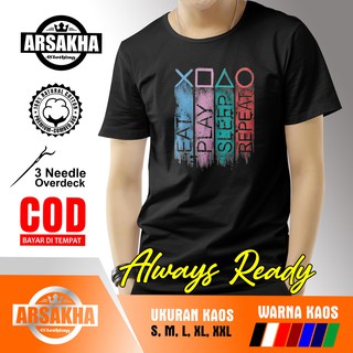 เสื้อยืด พิมพ์ลาย Ps Art Gamer Distro Arsakha แฟชั่นสําหรับสตรี