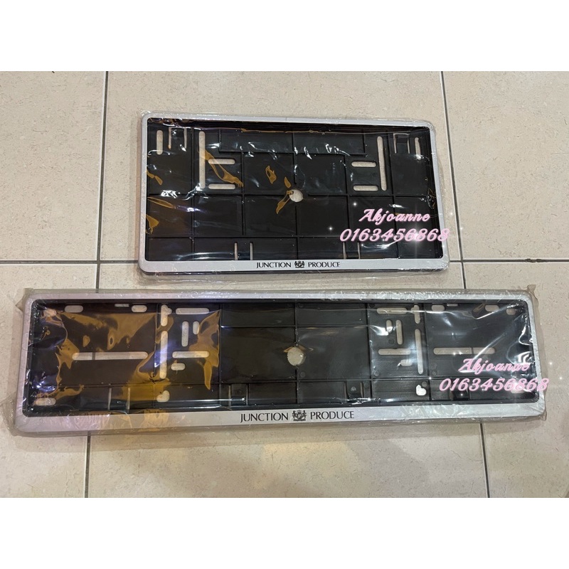 ️ JUNCTION PRODUCE ( JP ) ️ กรอบป้ายทะเบียนเลขรถยนต์ Long & Square