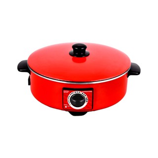 กระทะไฟฟ้าอเนกประสงค์ สมาร์ทโฮม SV-EP1000 สีแดง Multi-Purpose Electric Pan Smart Home SV-EP1000 Red