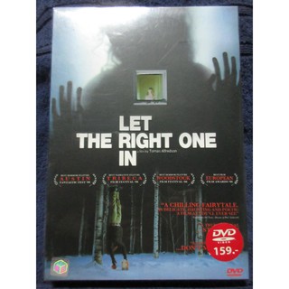 DVD Let the Right One In (2008) แวมไพร์ รัตติกาลรัก ดีวีดี มือสอง หนังฝรั่ง ภาพยนต์ต่างประเทศ