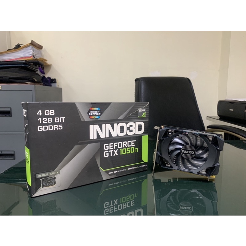 INNO3D GTX 1050TI 4 GB (สินค้ามือหนึ่งไม่มีประกัน/ผ่อนชำระได้)