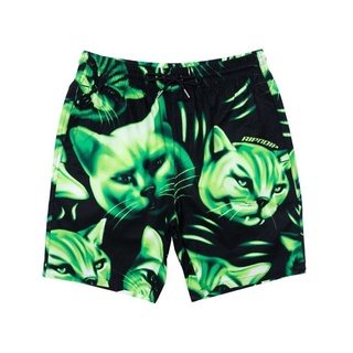 SLUM LTD - RIPNDIP Neon Nerm Swim Shorts Black