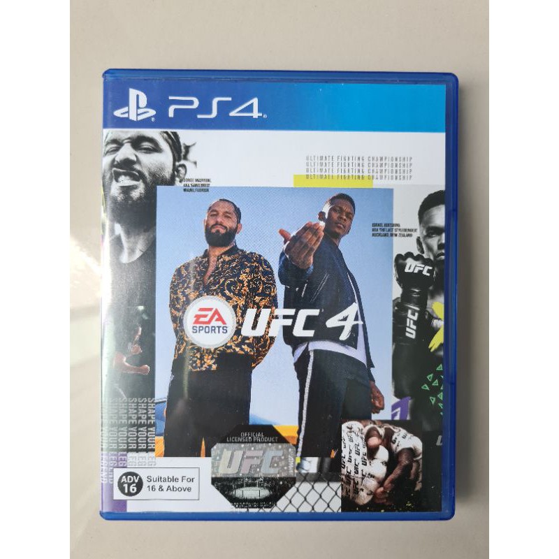 UFC 4 แผ่น PS4 มือสอง
