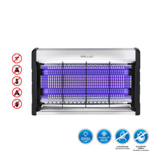 WELLUX เครื่องดักยุงและแมลงไฟฟ้ามาพร้อมไฟล่อยุง สไตล์มินิมอล Mosquito Killer