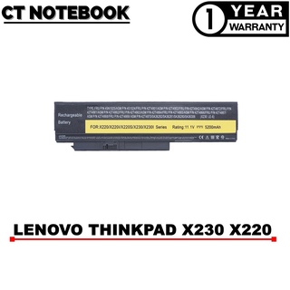 BATTERY LENOVO THINKPAD X230 X220 X220I X220S X230I / แบตเตอรี่โน๊ตบุ๊ค LENOVO ประกัน 1 ปี พร้อมส่ง