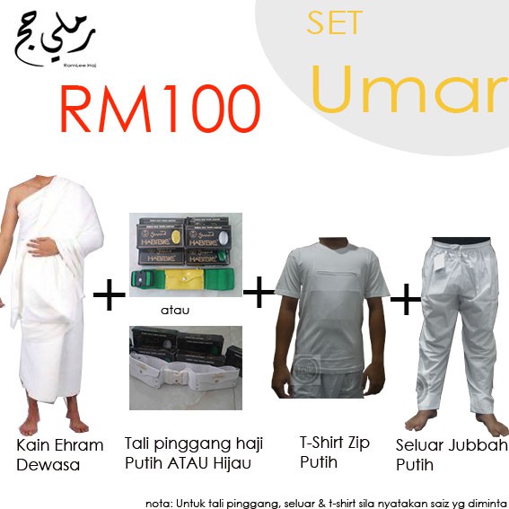 HAJI UMRAH - SET UMAR