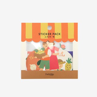 Sticker Pack - 04 Le Petit Marche สติ๊กเกอร์กระดาษ