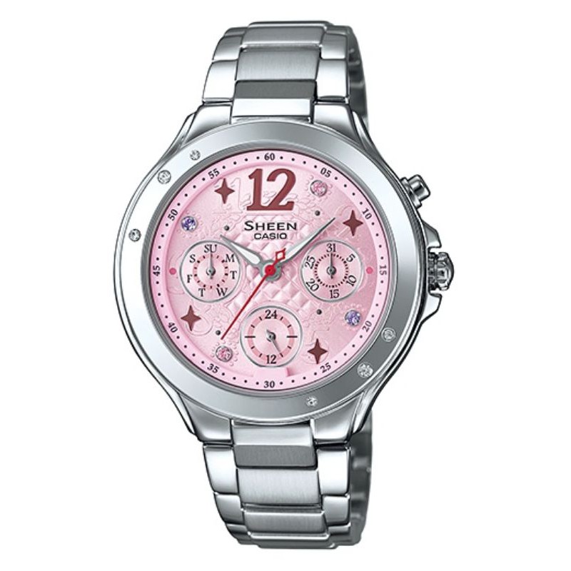 Casio Sheen MULTI-HAND รุ่น SHE-3032D-4Aของแท้ 💯%