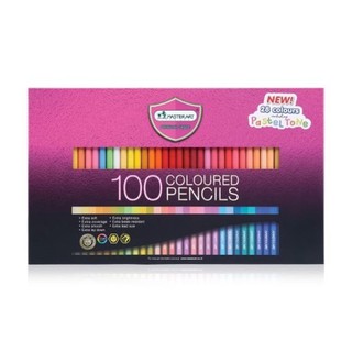 สีไม้ Master Art รุ่นใหม่ 100แท่ง ราคาพิเศษ