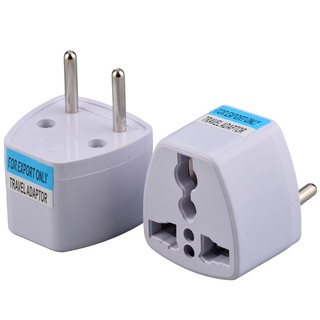 Universal To EUROPE 2 Pin Plug Travel Adaptor Power Converters Universal USA EU ASIA To EUROPE