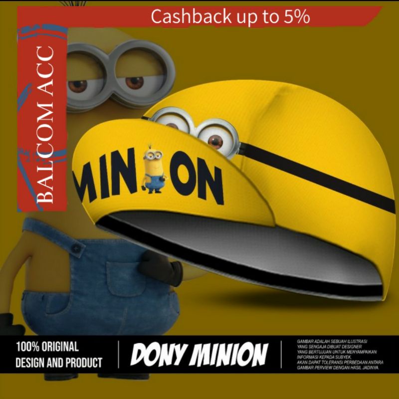 น่ารักและน่ารัก CYCLING HAT MINION CAP