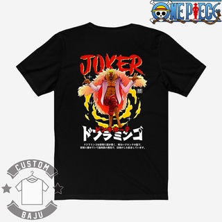 คอตต้อนคอกลมเสื้อยืด พิมพ์ลาย Donquixote Doflamingo Joker One Piece 882S-5XL