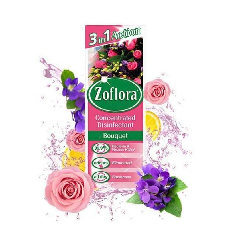 zoflora น้ำยาฆ่าเชื้อกลิ่นหอมแบรนด์อังกฤษ