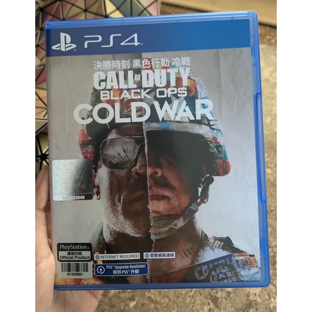 sold out :  call of duty : cold war แผ่น PS4 มือสองสภาพใหม่