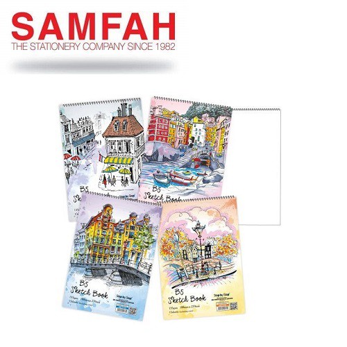 SBS 0164 B5 135G SKETCH BOOK 15S