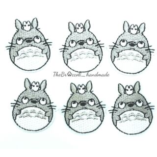 ตัวรีดติดเสื้อ ลายโตโตโร่ totoro มินิ ขนาดเล็ก size s  น่ารักกกก