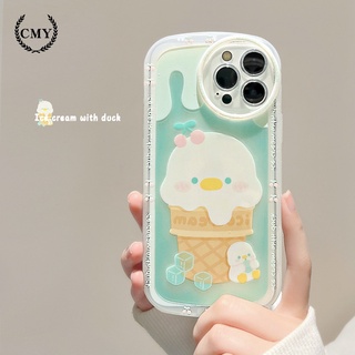 เคสไอโฟนซิลิโคน TPU ลายเป็ดน่ารัก สําหรับ iPhone 11 pro max X Xr Xs 7 8 14 Plus Se 2020 12 pro max 13