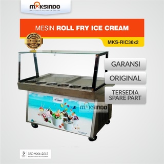 Mesin Roll Fry Ice Cream MKS-RIC36x2