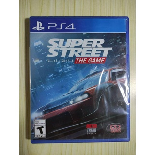 (มือ1) PS4​ -​ Super Street The Game​ (Z.all)​*แผ่นหลุดจากที่ล็อค