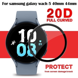 ฟิล์มกันรอยหน้าจอ แบบนิ่ม สําหรับ Samsung galaxy watch 5 40 มม. 44 มม. 5 pro 45 มม.