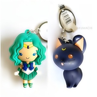 ฟิกเกอร์ตัวการ์ตูนจากเซลเลอร์มูน Sailor Moon 3D Figural Keyring