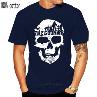 T Shirt Hot Sale Clothes Officially Licensed The Goonies Skull Big Men T-Shirt DESIGNS MEN Top Tee New Arrival TGXT