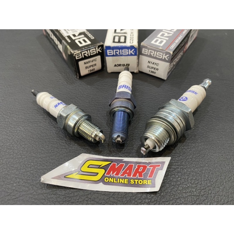BRISK MOTORCYCLE SPARK PLUG / BRISK COPPER SPARK PLUG / BRISK XLINE SPARK PLUG