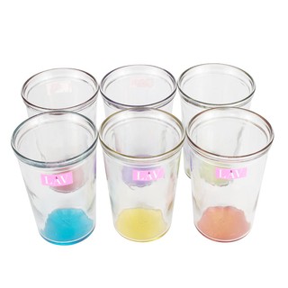 Water glass GLASSWARE SET LAV NATURA 200ML PACK6 Tableware Kitchen equipment แก้วน้ำ ชุดแก้วน้ำ LAV NATURA 200มล. แพ็ค 6