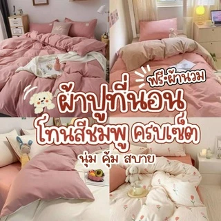 ชุดเครื่องนอน ผ้าปูที่นอน ครบชุด พร้อมผ้านวม