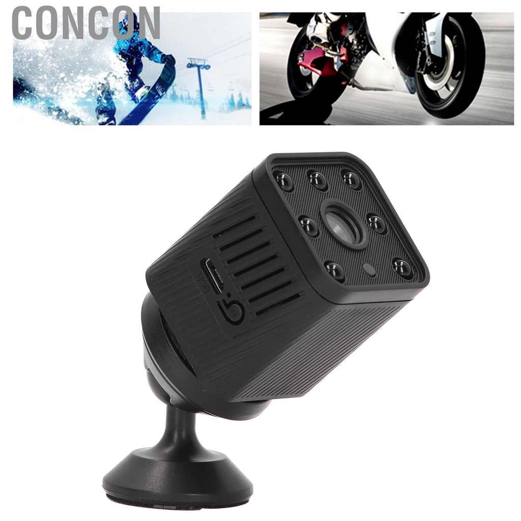 ViCUULY Mini caméra WiFi HD 1080p - Vision nocturne incluse, caméra IP