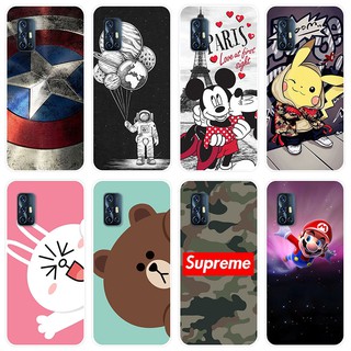 เคสสำหรับ VIVO V17 Case Silicone Back Cover Soft Casing VIVOV17 cartoon TPU เคส