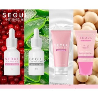 Seoul White เซรั่ม โซลไวท์/โซลอโล/โฟม/กันแดด พร้อมส่ง (ราคาต่อ 1 ชิ้น)