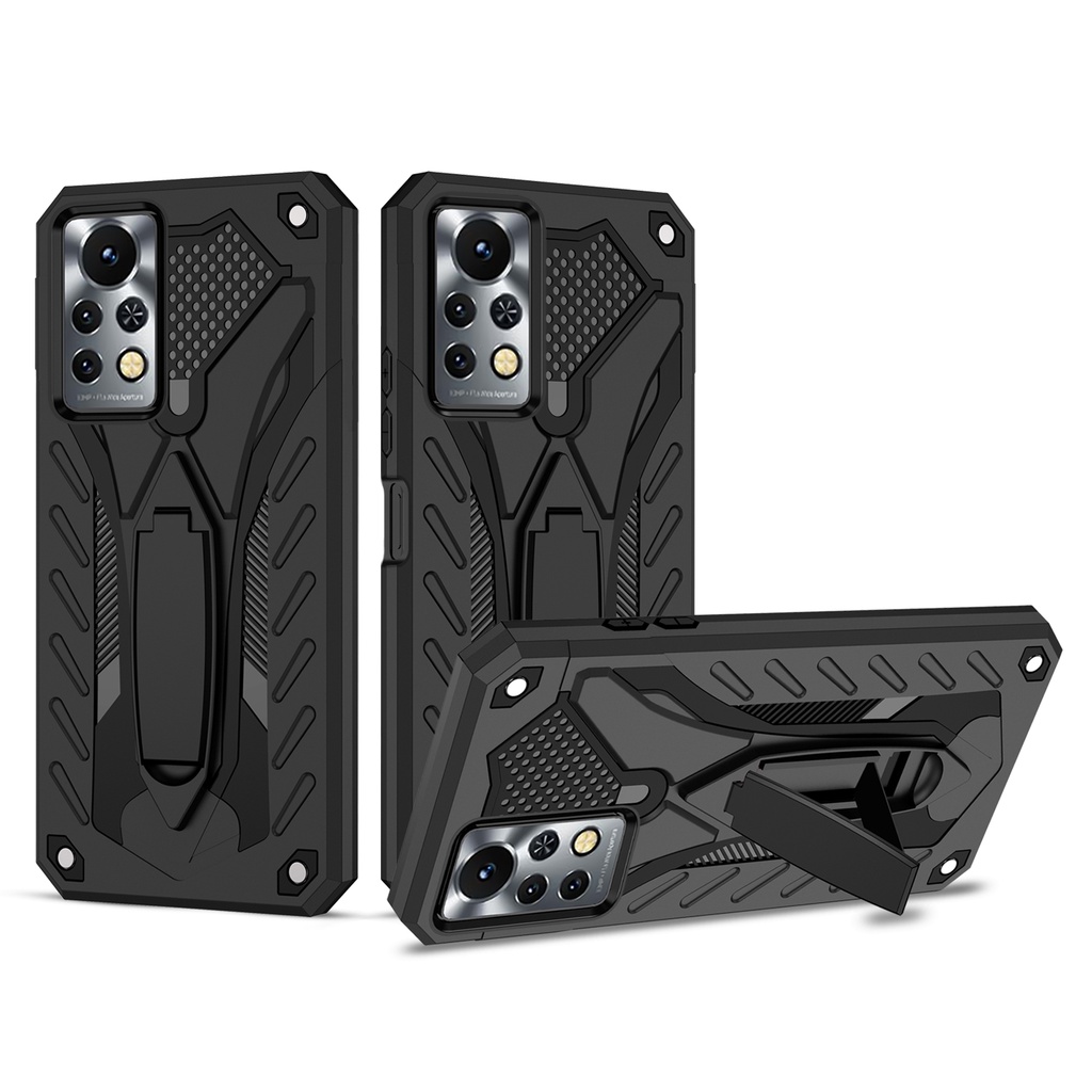 Case infinix Note 11S เคสหุ่นยนต์ Robotcaseไฮบริด มีขาตั้งกันกระแทก TPU CASE