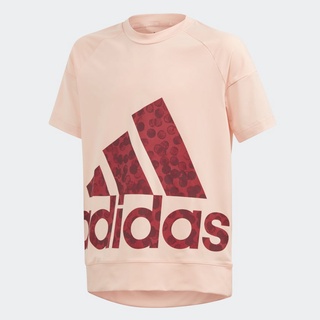 Adidas อดิดาส เสื้อเทรน สำหรับเด็กผู้หญิง สีเนื้อ TR JG T-Shirt Statement ED6309 P(900)