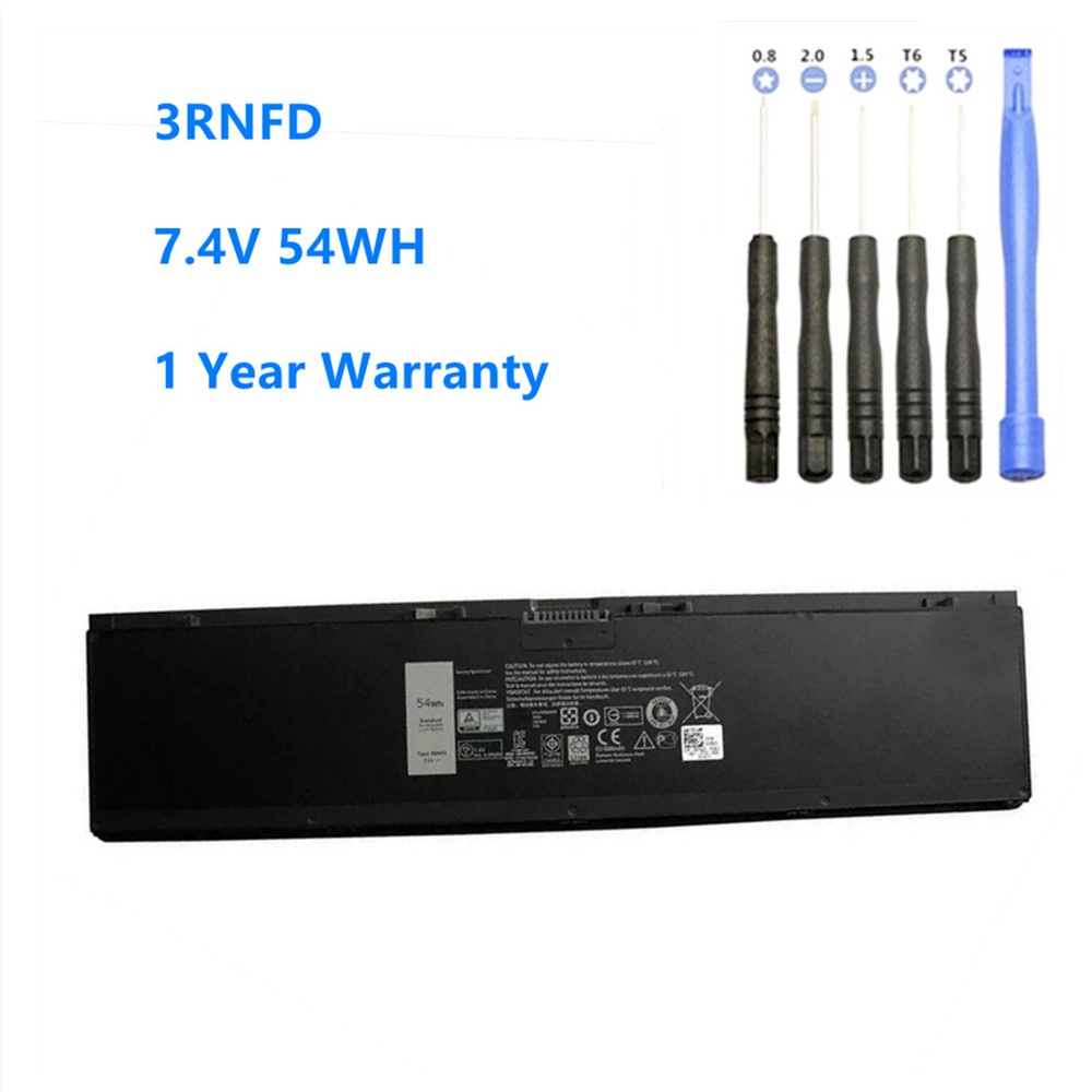 3RNFD 34GKR 5K1GW G95J5 Laptop Battery For Dell Latitude E7440 E7450 E7420 Battery 3RNFD 7.4V 54WH/7