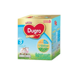 [นมผง] ดูโกร อีแซดแคร์ สูตร 3 1800 กรัม นมผงสำหรับเด็กอายุ 1 ปีขึ้นไป Dugro EZCARE 1800g