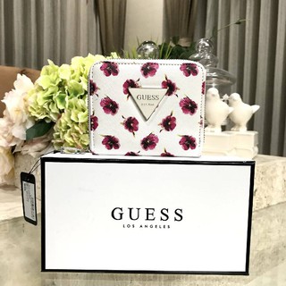 กระเป๋าสตางค์ GUESS FACTORY WOMENS ZIP AROUND SHORT WALLET