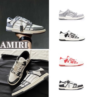 AMIRI SKEL-TOP รองเท้าผู้ชายแฟชั่น, รองเท้าผ้าใบผู้ชาย AMIRI（38-44 หลา）