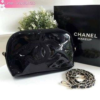 Chanel precision luxury leather clutch with chain  ของแท้ ราคาถูก