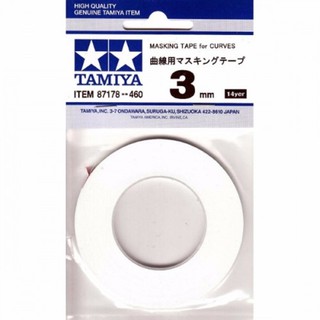 Tamiya Masking Tape For Curves (3 mm) (TA 87178)