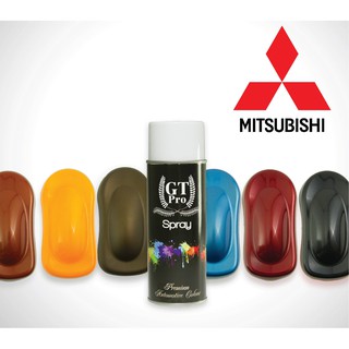 ✅สีสเปรย์ พ่นรถยนต์  GT Pro MITSUBISHI