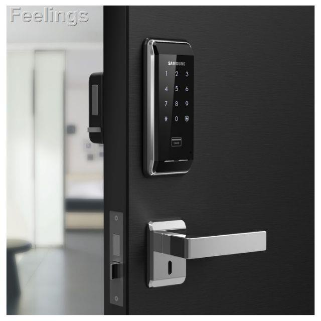 ✘◇☸[Samsung]Digital Door lock กลอนประตูดิจิตอล รุ่น SHS-1321 (สีดำ)ของขวัญ