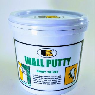 สีโป้ว วอลพุตตี้ BOSNY Wall Putty ขนาด0.5kg. และ1.5kg.