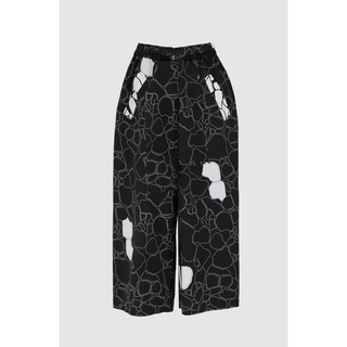 Yacco Maricard กางเกง Calico Rock Printed Wide Pants